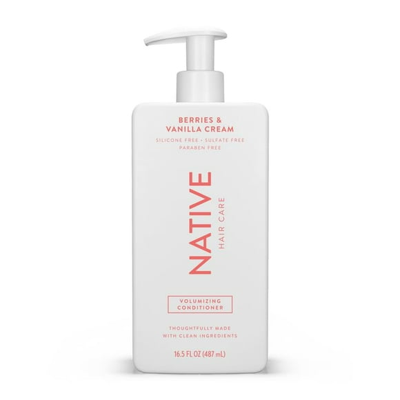 Native Berries and Vanilla Cream Shampoo and Conditioner Set, 8.25 Ounce (Pack of 2), Pink