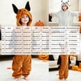 thumbnail image 3 of Ulanda Cute Animal Jumpsuit for Babies and Toddlers Soft Plush Onesie Romper Unisex Holiday Outfit with Multiple Styles (Grey, 3-4 Years), 3 of 6