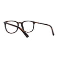 thumbnail image 2 of Hipster Classic Keyhole Plastic Horn Rim Blue Light Flitering Computer Glasses Tortoise, 2 of 4