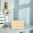 thumbnail image 4 of CTIRCHIU 3Set Mini Crates Mini Crates Beige Pine Wood For Craft Projects, 4 of 8