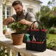 thumbnail image 4 of Uuiauoio Portable Garden Tool Bag with Pockets & Handle, Durable Waterproof Garden Tote Bag for women & Men,Gardening Tool Organizer and Storage Bags for Indoor & Outdoor(Accessories Not Included), 4 of 6