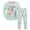 Green, variant on Gubotare Holiday Pajamas for Kids Toddler Boys Pajamas Truck Tractor Pjs 2 Piece Pajama Sets (Grey,1-2 Years)