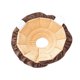 thumbnail image 1 of Collar de recuperación para perros, cono protector para la cicatrización de heridas, estilo león isabelino, para cachorros y gatos, talla S, 1 of 7