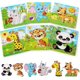 thumbnail image 1 of 2-5 year old, 6x9 piece wooden puzzles, educational toys, 1 of 5