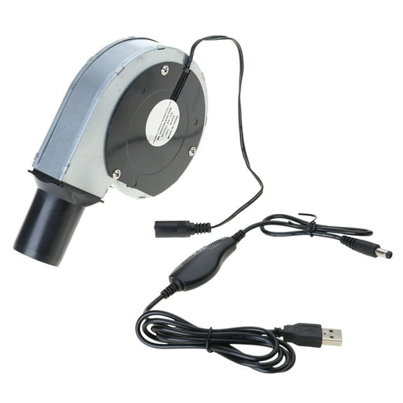 11028 11cm 12V 2A Blower for Camping Adjustable Speed 5.5x2.1mm Fan with Oil Bearing
