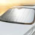 thumbnail image 2 of 140x70-Car Front Window Sunshade Cover Sun Shade Windshield Visor Windscreen Folding Auto UV Protection Curtain Styling Accessories, 2 of 7
