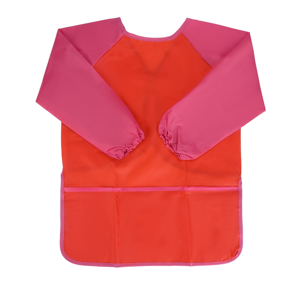 Kids Art Smocks Waterproof Toddler Smock Artist Painting Aprons Long
