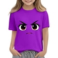 thumbnail image 6 of HOMADLES Boys Short Sleeve T Shirt Cotton Crewneck Lightweight T Shirt for Boys Graphic Tees, Purple 9-10 T, 6 of 6