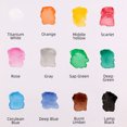 thumbnail image 4 of 12 Colors Premium Watercolor Paint Set, Easy To Mix, Vibrant And Long Lasting, Professional DIY Watercolor Paint For Children Beginners Watercolor Paint, 4 of 8