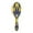 Lemon Pattern, variant on Wood Paddle Brush with Cushion & Round Hair Brush Lemon Pattern Detangling Brush for All Hair Types