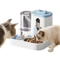 thumbnail image 2 of Automatic Gravity Pet Feeder & Water Dispenser Combo - 2-in-1 Self-Cleaning Cat/Dog Bowl for Small/Medium Pets - Large Capacity Food & Water Station, 2 of 5