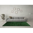 thumbnail image 3 of Ahgly Company Indoor Rectangle Abstract Emerald Green Contemporary Area Rugs, 4' x 6', 3 of 4
