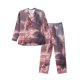 thumbnail image 1 of Fotbe Pink Lotus Buddha Pijama de Hombre con Estampado de Manga Larga, Conjunto de 2 Piezas, Ropa de Dormir Suave y Cómoda con Bolsillos-Medium, 1 of 7