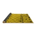 thumbnail image 2 of Ahgly Company Indoor Rectangle Abstract Yellow Modern Area Rugs, 5' x 7', 2 of 4