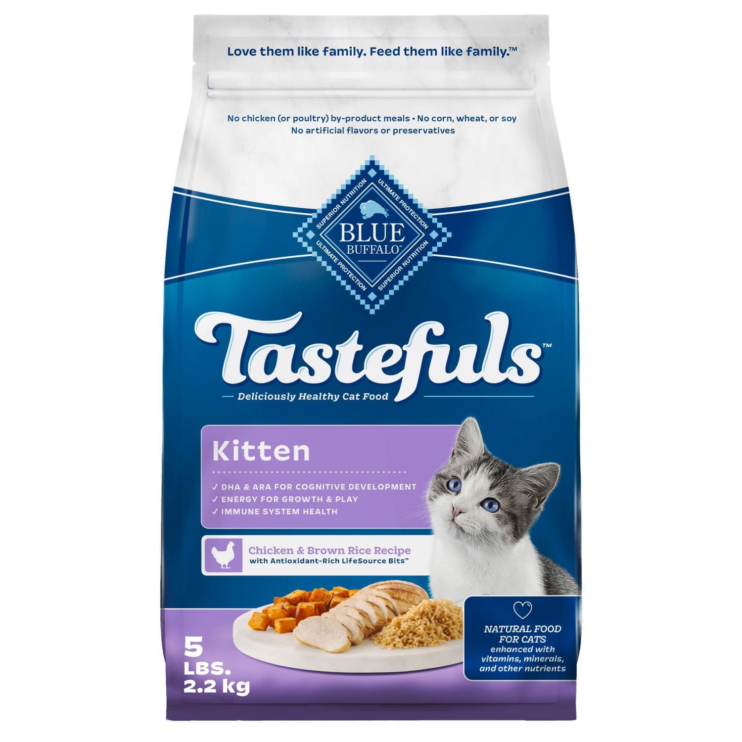 Chicken Blue Buffalo Cat Food Coupons BLUE Tastefuls Kitten