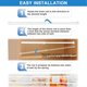 thumbnail image 5 of 4 Pcs Double RV Refrigerator Bars Adjustable Fridge Tension Rods RV Refrigerator Kitchen Accessories, 5 of 5