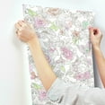 thumbnail image 5 of Disney Princess Royal Floral Peel and Stick Wallpaper, 5 of 7