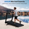 thumbnail image 4 of GARVEE Folding Treadmill Walking Pad with 25% Auto Incline, 10 MPH 3.5 HP, Portable No Assembly for Home, 350 lb, 4 of 10