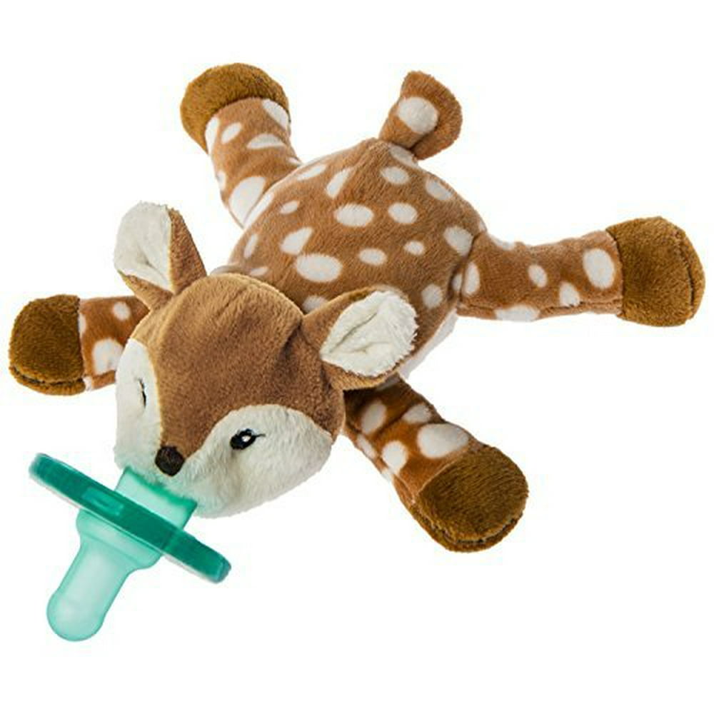 Mary Meyer WubbaNub Infant Baby Soothie Pacifier Amber Fawn Walmart