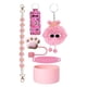 thumbnail image 3 of Juego de accesorios para tazas con asa de transporte reutilizable Rosa, 3 of 7