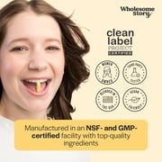 Wholesome Story 1500mg Berberine Supplement for Hormonal Balance & Metabolic Health, 90 Capsules