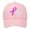 Pink, variant on Unisex Baseball Cap Cancer Awareness Hope Letter Embroidered Dad Hat for Men Women Casual Beige One Size