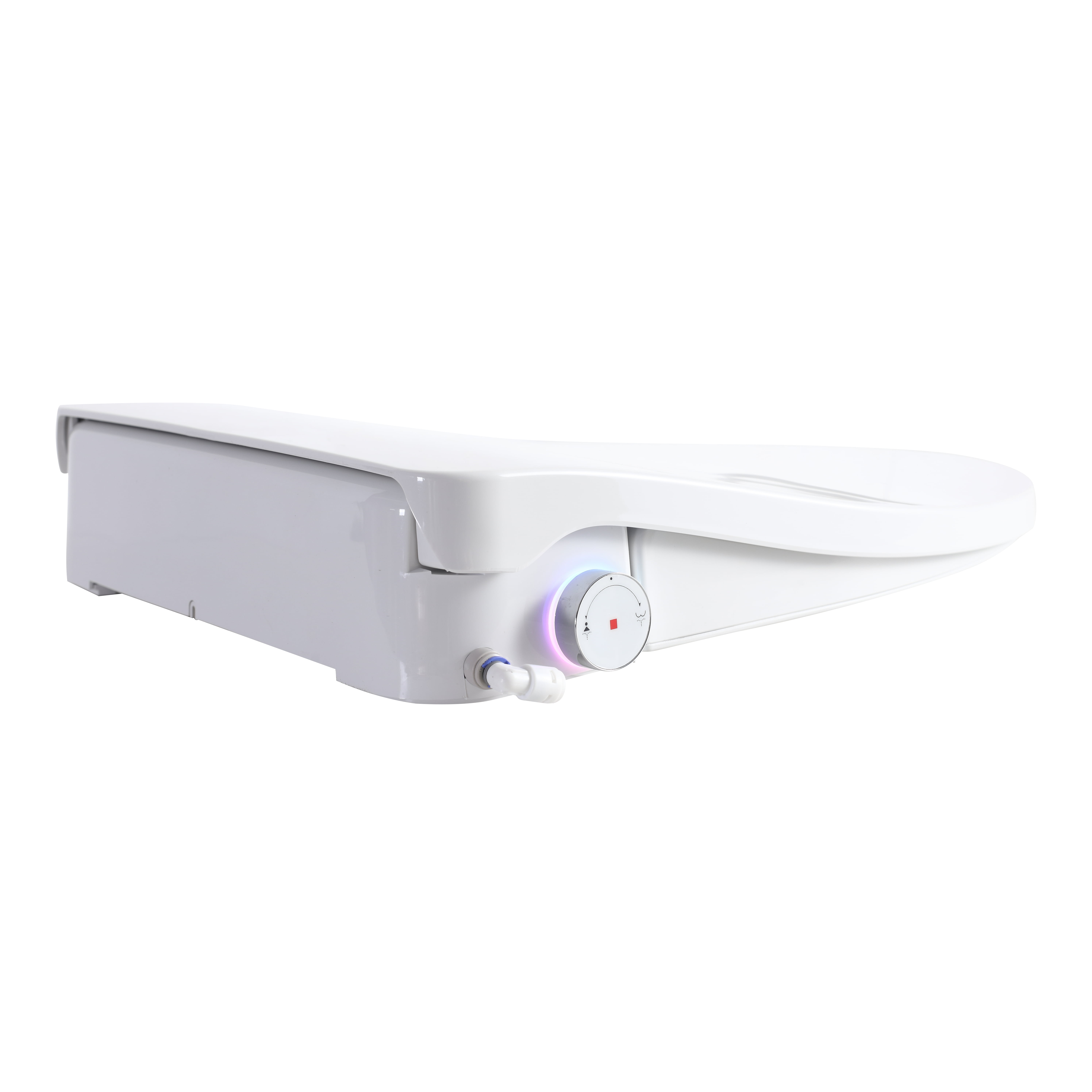 Smart Bidet Toilet Seat with Side Knob | Adjustable heat, auto open/close, night light, easy installation
