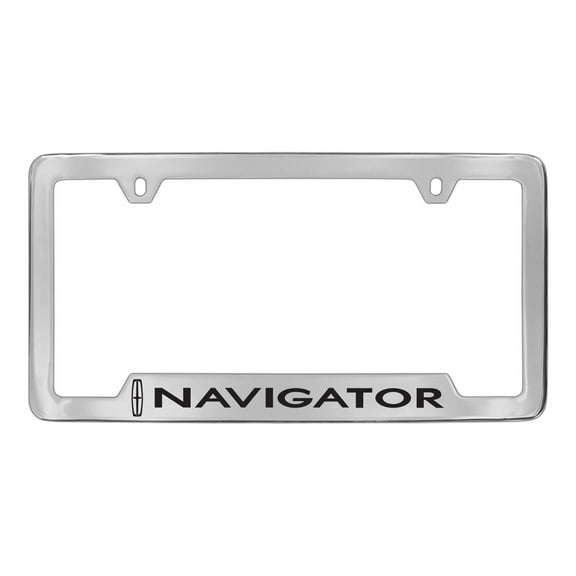 Lincoln Navigator Chrome Plated Metal License Plate Frame Holder