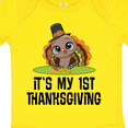 thumbnail image 4 of Inktastic First Thanksgiving Pilgrim Turkey Boys or Girls Baby Bodysuit, 4 of 5