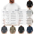 thumbnail image 3 of Fnooota Men's Thermal Tops, Long Sleeve Casual Fall Winter Mock Neck Base Layer Clothing White Size 2XL, 3 of 5