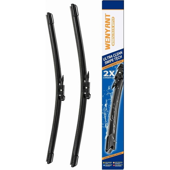 24"/21" Windshield Wipers Compatible with Chevrolet Traverse Buick Enclave 2017-2012 GMC Acadia MK1 2016-2012 Front Wiper Blades for My Car Original Equipment Automotive Replacement (Set of 2)