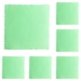 thumbnail image 2 of Silver Polishing Cloth, 20 Pack Jewelry Polishing Cloth, Jewelry Cleaning Cloth Silver Wipes, Jewelry Cleaner Cloth, Silver Polish Cloth for All Jewelry Ring Gold, Silver Cleaning Cloth, Green 8x8cm, 2 of 5