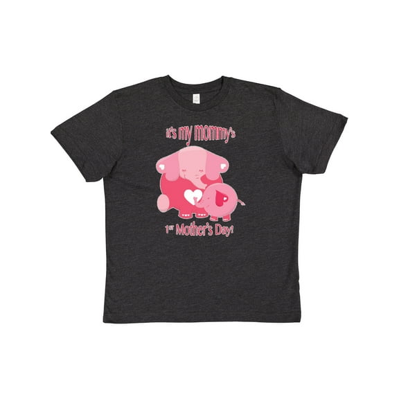 Inktastic It's My Mommy's 1st Mother's Day Youth T-Shirt