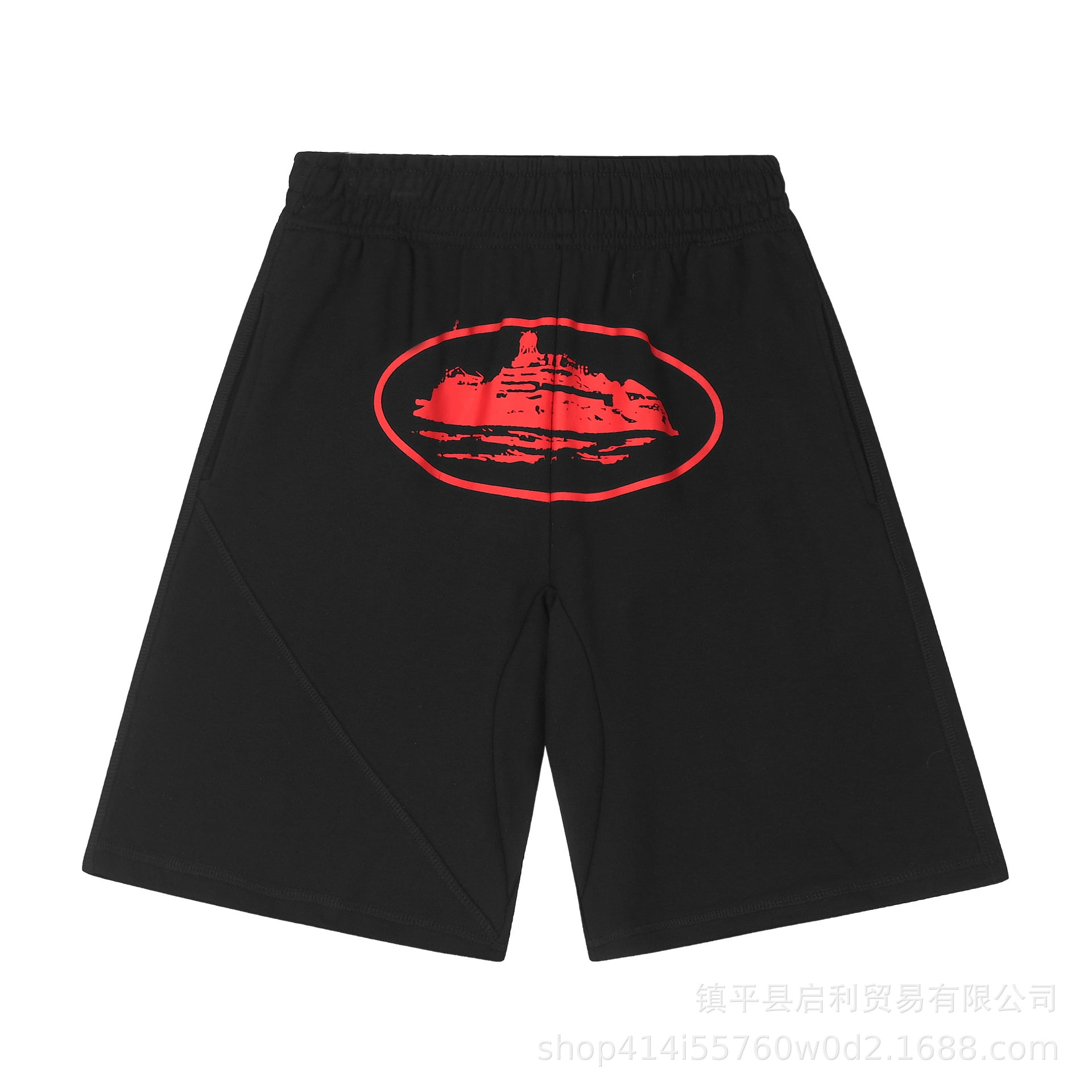 High quality corteiz Alcatraz LOGO embroidery unisex casual denim