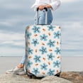 thumbnail image 3 of Lsque Flower Leaves Printed Luggage Cover, Travel Luggage Protector,Scratch and Dirt Resistant, Fits 18-32 Inch Luggage -, 3 of 9