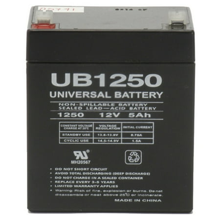 12V 5AH SLA Battery for Black  Decker 243215 12V 5Ah Lawn and