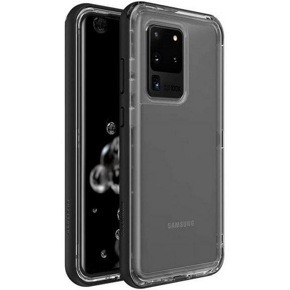 LifeProof Next Series Case for Samsung Galaxy S20 Ultra & S20 Ultra 5G, Black Crystal
