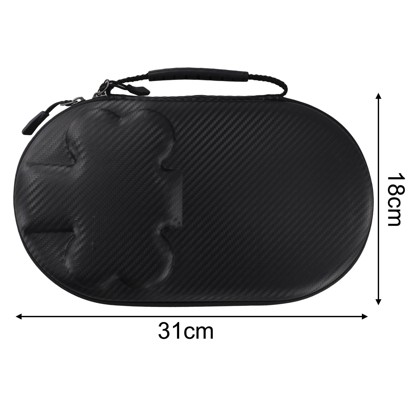qiya Table Tennis Racket Bag EVA Hard Shell Table Tennis Paddle Box Case Storage Bag