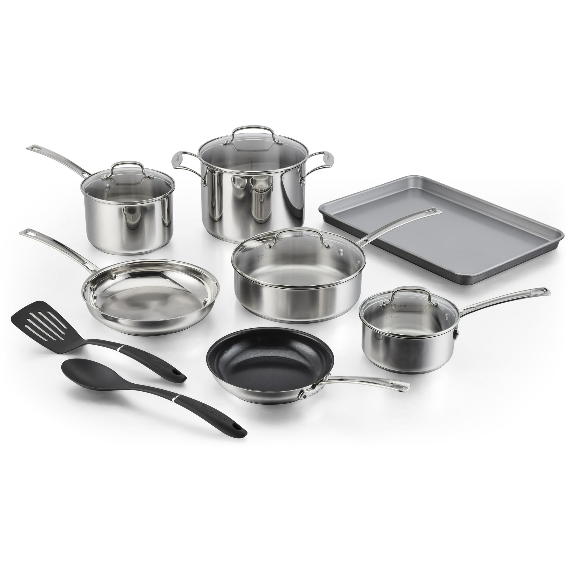 Cuisinart Advantage Classic Pro Series 13-Piece Stainless Steel Cookware Set
