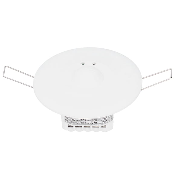 <span Style="background:red"></span> Motion Detector, Ceiling Mount, 360 Degrees Celsius Overage, Ideal For Hallways  Bathrooms