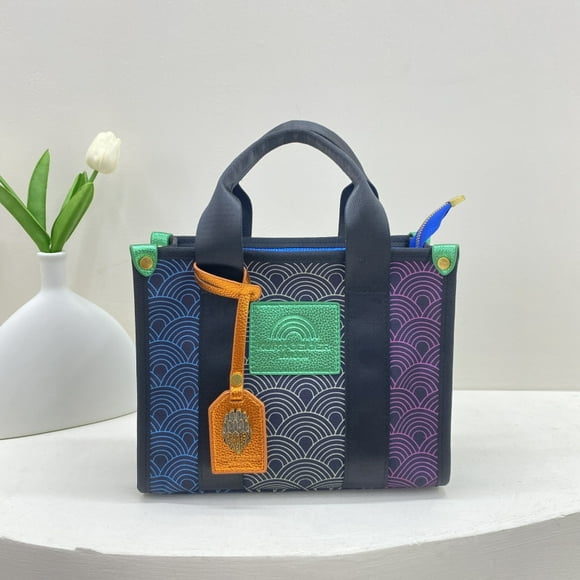 KURT GEIGER LONDON Canvas Tote Bag New 2024 Large Capacity Luxury Designer Brands Bags Women's Handbag Fashion Trend Purse Bag