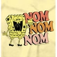 thumbnail image 2 of Funny SpongeBob Krabby Patty Nom Nom Romper Boys or Girls Infant Baby Brisco Brands 12M, 2 of 6