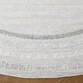 thumbnail image 3 of SAFAVIEH Hanna Daquan Bordered Area Rug, Ivory/Grey, 6'7" x 6'7" Round, 3 of 10