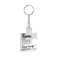 thumbnail image 3 of Teacher Gifts for Women - 6PCS Teacher Keychain Teacher Appreciation Gifts, Thank You Gifts for Teachers, Birthday Valentine's Day Christmas Gifts for Teachers -LAILLSH Back to Sch00l, 3 of 6