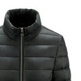 thumbnail image 4 of Lovskoo Womens Winter Coats Quilted Jacket Temperament Long Sleeve Versatile Lightweight Cotton Padded Jacket Stand Collar Jacket Black, 4 of 6