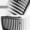 thumbnail image 4 of Stehlen 642167821304 Vertical Front Hood Bumper Grille - Matte Black For 2007-2013 Chevy Silverado 1500, 4 of 5