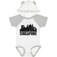 thumbnail image 3 of Inktastic Singapore City Skyline with Grunge Boys or Girls Baby Bodysuit, 3 of 5