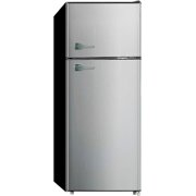 , 2 Door Apartment Size Refrigerator/Freezer Combo, 7.5 cu ft, Platinum Series, Stainless, 23" D x 21.5" W x 55.5" H