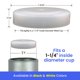 thumbnail image 2 of Deslizadores para sillas Jejavu, protectores de piso de 1-1/4" - paquete de 25, 2 of 7