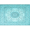thumbnail image 1 of Ahgly Company Indoor Rectangle Persian Light Blue Traditional Area Rugs, 2' x 5', 1 of 4
